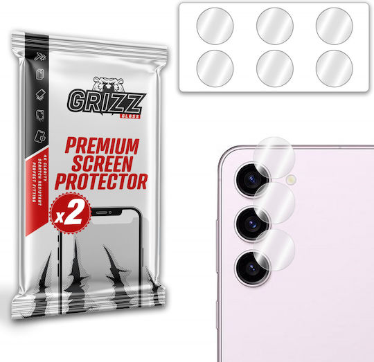 GrizzGlass Camera Protection Tempered Glass Transparent for the Galaxy S23