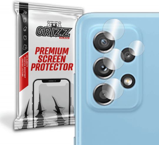 GrizzGlass Camera Protection Tempered Glass Transparent for the Galaxy A52