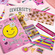 Tri-Coastal Design Smiling Kids Stationery Set 11 Pieces