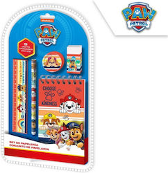 Kids Licensing Kids Stationery Set with Pencil, Sharpener, Eraser, Notepad and Ruler 5pcs