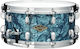 Tama Тамбур Дърво 14" x 6.5" Тюркоазен