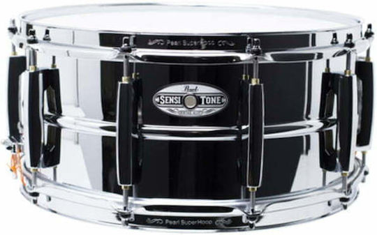 Pearl Ταμπούρο Μεταλλικό Sensitone Steel 14" x 6.5" Ασημί
