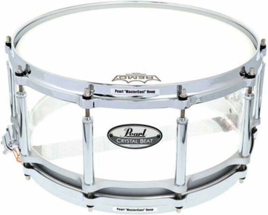 Pearl Ταμπούρο Συνθετικό 14" x 6.5" Διάφανο