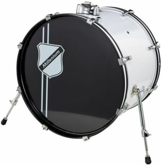Millenium Μπότα Ντραμς 22" x 16" White