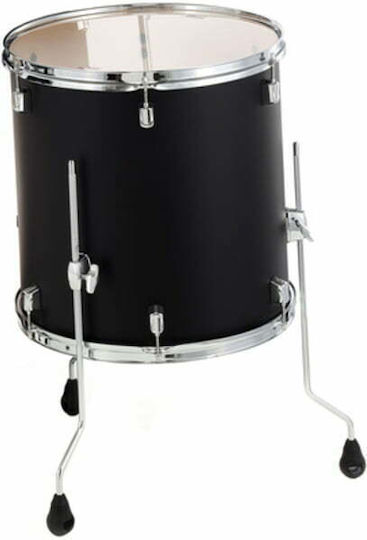 Pearl Floor Tom 16" x 16" Satin Slate Black