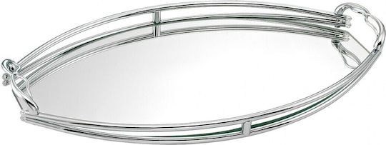 Novaker Metallisch / Inox mit Spiegel Silber 1Stück