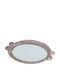 Novaker Wedding Tray made of Wood with Mirror Brown 1pcs