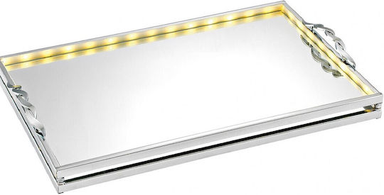 Novaker Metallisch / Inox mit Spiegel Silber 1Stück