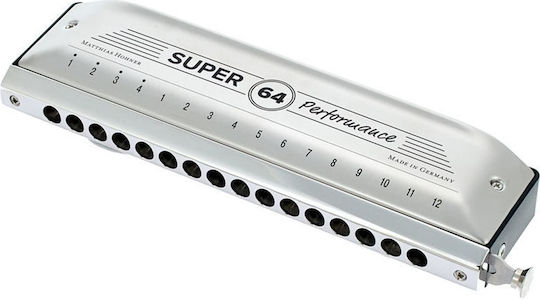 Hohner Хроматичен Хармоника Super Тоналност C (Do) Основни