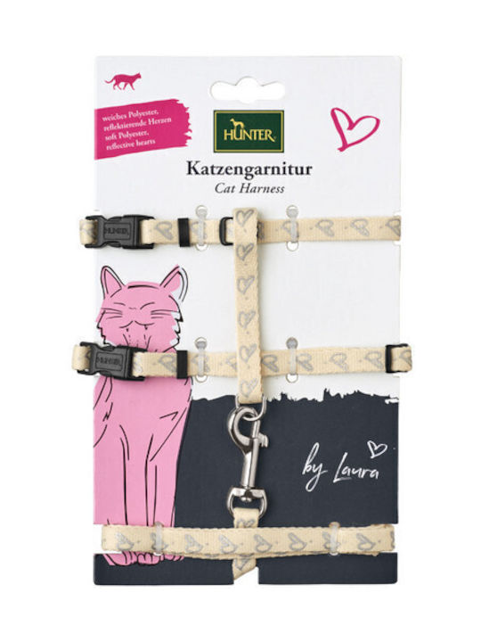 Hunter Cat Harness with Guide Beige