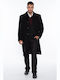 Herren Mantel Schwarz