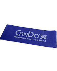 Cando Resistance Band Hard Blue 1.5m