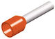 Insulated Wire Ferrule Terminal Orange 100pcs 01.036.0162