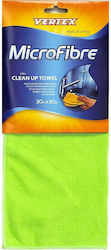 Vertex Cleaning Cloths with Microfibers General Use Green