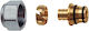 Far Female Compression Tube Fitting Brass 15mm
