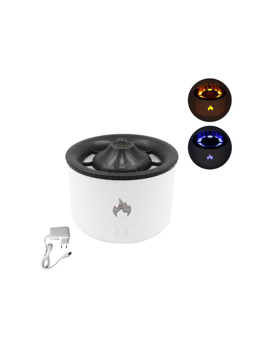Lumini LED Dispozitiv de aromaterapie Ultrasonic Portocaliu 360ml 102974