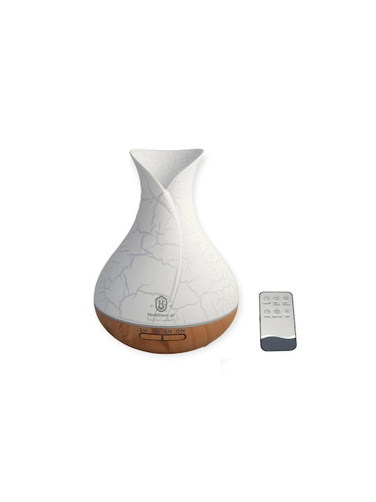 Herbstore Led Ultrasonic Aromatherapy Diffuser with Timer Brown 550ml