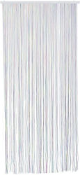 Plastic Door Curtain Transparent 120x240cm 0458784