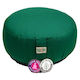Yogi & Yogini Yoga Pillow in Green Color