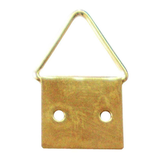 Metallic Frame Kitchen Hook with Nail Gold