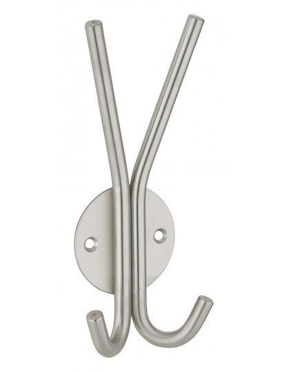 Thirard Inox 2-Hook Kitchen Hanger with Screw Silver 00067525