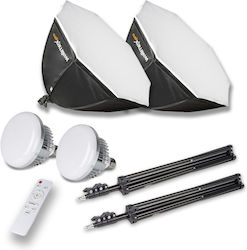 Walimex LED 60W 23108 Softbox Kit 65cmcm.