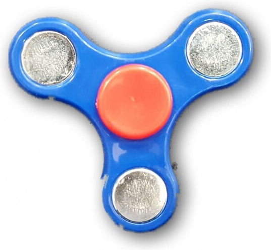 Fidget Spinner Plastic Blue