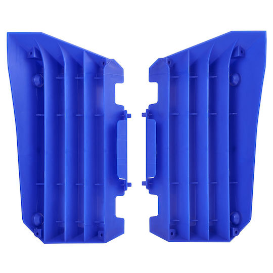 Polisport Motorrad-Kühlerschutz Yamaha WR 450F / YZ250F / YZ450F / WRF 250 Blau