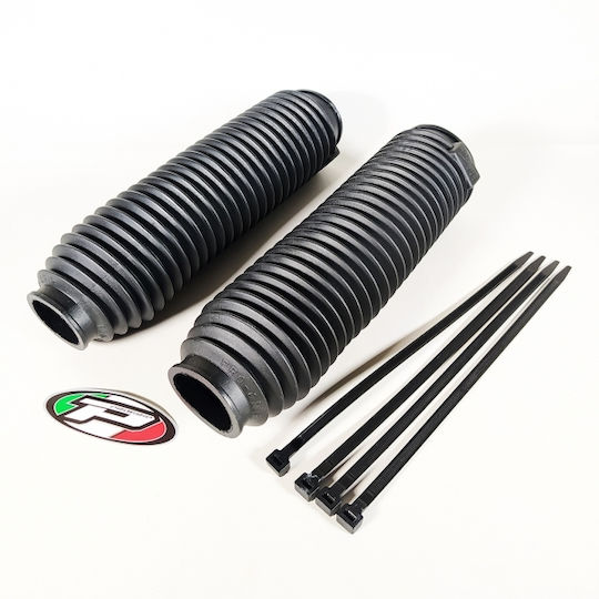 ProGrip Motorrad-Gabelschutzfaltenbälge Schwarz