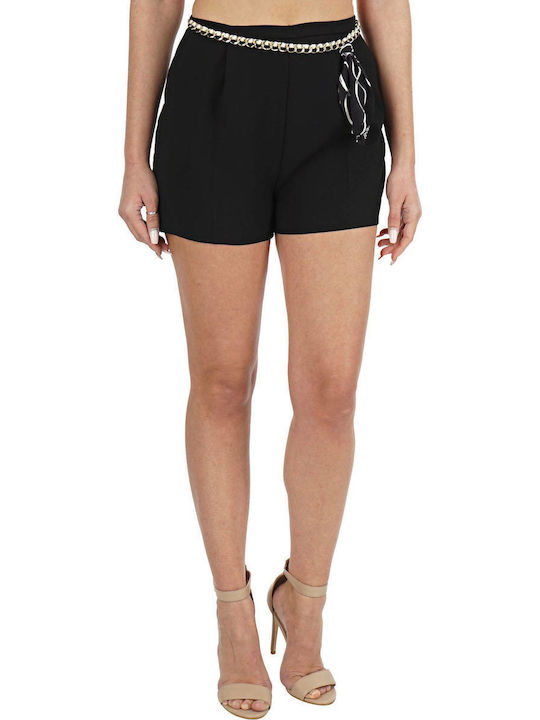 Elisabetta Franchi Women's High-waisted Shorts Black