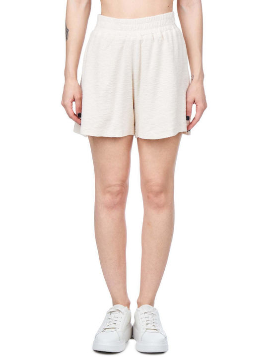 Dirty Laundry Women's Terry Shorts Beige