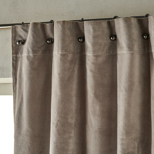 Am.Pm Vorhang mit Bleistiftfalten Gray 350077185_4056_48 140x350cm