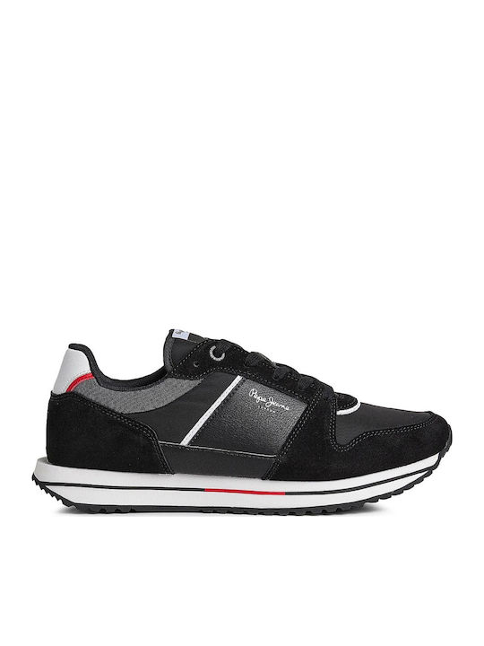 Pepe Jeans Adidasi Basic Negri Pepe Jeans Adidasi Basic Negri