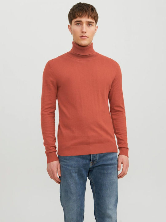 Jack & Jones Pulover cu mânecă lungă Cinnabar