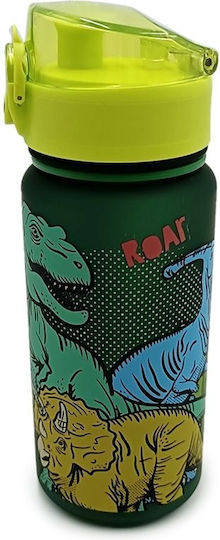 Puckator Dinosauria Kids Water Bottle Thermos Dinosaur Plastic 350ml