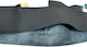 Simoni Racing Car Steering Wheel Cover Tailored made of Leatherette Black with Black Stitching