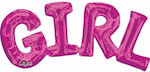 Balloon Foil Letter Multicolour GIRL