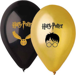 Set 6 Ballons Latex Schwarz Harry Potter 33cm