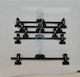 DeFacto Wardrobe Hanger for Pants Plastic Black 168864430240201 1pcs