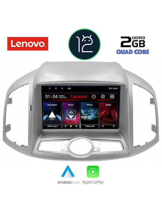 Lenovo Car Audio System for Chevrolet Captiva 2012> (Bluetooth/USB/AUX/WiFi/GPS/Apple-Carplay) with Touch Screen 9"
