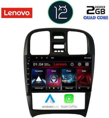 Lenovo Sistem Audio Auto pentru Hyundai Sonata 2000-2006 (Bluetooth/USB/AUX/WiFi/GPS/Apple-Carplay) cu Ecran Tactil 9"