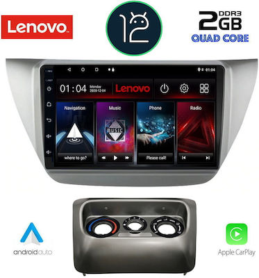 Lenovo Car-Audiosystem für Mitsubishi Lancer 2000-2007 (Bluetooth/USB/AUX/WiFi/GPS/Apple-Carplay) mit Touchscreen 9"