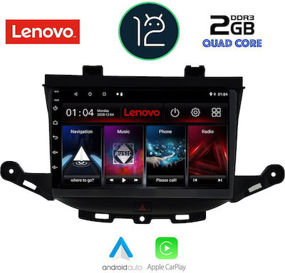 Lenovo Sistem Audio Auto pentru Opel Astra 2015+ (Bluetooth/USB/AUX/WiFi/GPS/Apple-Carplay) cu Ecran Tactil 9"