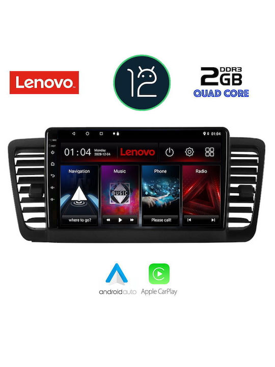 Lenovo Sistem Audio Auto pentru Subaru Moștenire / Outback 2002-2008 (Bluetooth/USB/AUX/WiFi/GPS/Apple-Carplay) cu Ecran Tactil 9"