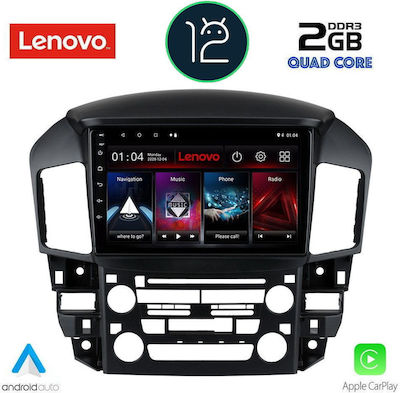 Lenovo Car-Audiosystem für Lexus RX 1998-2003 (Bluetooth/USB/AUX/WiFi/GPS) mit Touchscreen 9"