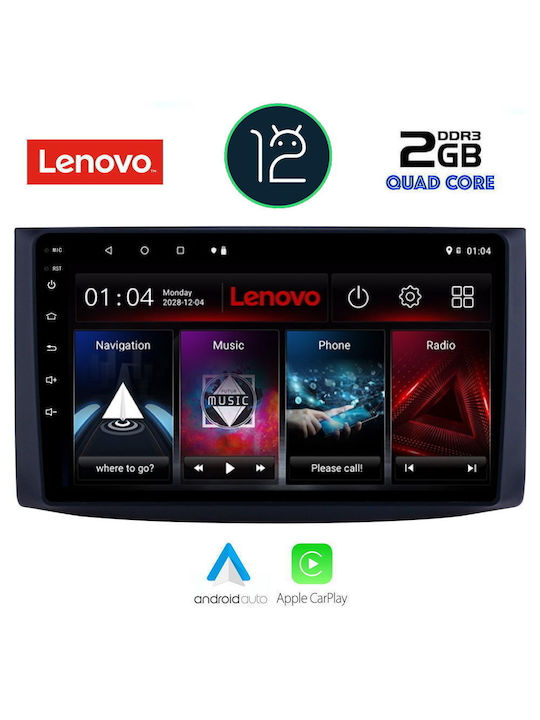 Lenovo Ηχοσύστημα Αυτοκινήτου για Chevrolet Aveo (Bluetooth/USB/AUX/GPS) με Οθόνη Αφής 9"