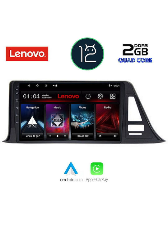 Lenovo Ηχοσύστημα Αυτοκινήτου για Toyota CHR (Bluetooth/USB/AUX/GPS) με Οθόνη Αφής 9"