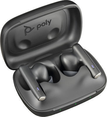 Plantronics Voyager Free 60 UC Basic (USB-C) In-ear Bluetooth Handsfree Earphones with Charging Case Carbon Black