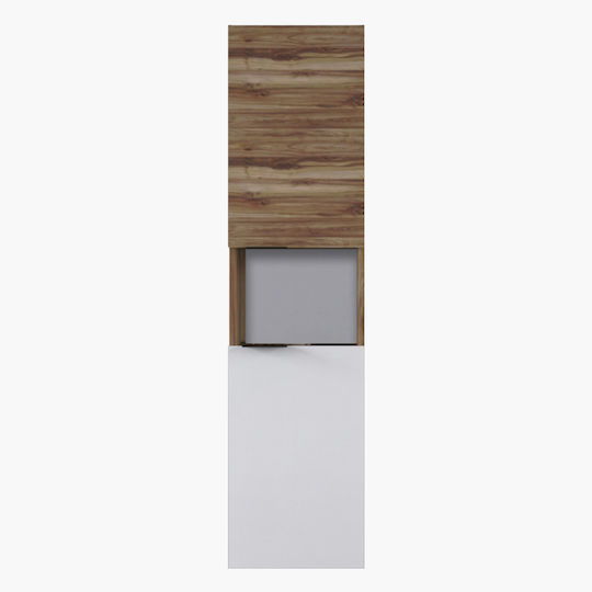 Amabile Creations Fetich 6244270620-0116.000 Στήλη Μπάνιου Τοίχου 150x35x35cm Violin White Matt