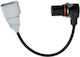 NTY Crankshaft Sensor Car Engine Sensor for Citroen C6 Mini Roadster Kia Roadster Seat Altea / Cordoba / Exeo / Ibiza / Leon / Toledo Skoda Fabia / Octavia Volkswagen Bora / Caddy / Eos / Golf / Golf Plus / Jetta / Beetle / Passat / Polo / Scirocco / Touran Audi A1 / A3 / A4 / A6 / TT Lexus SC